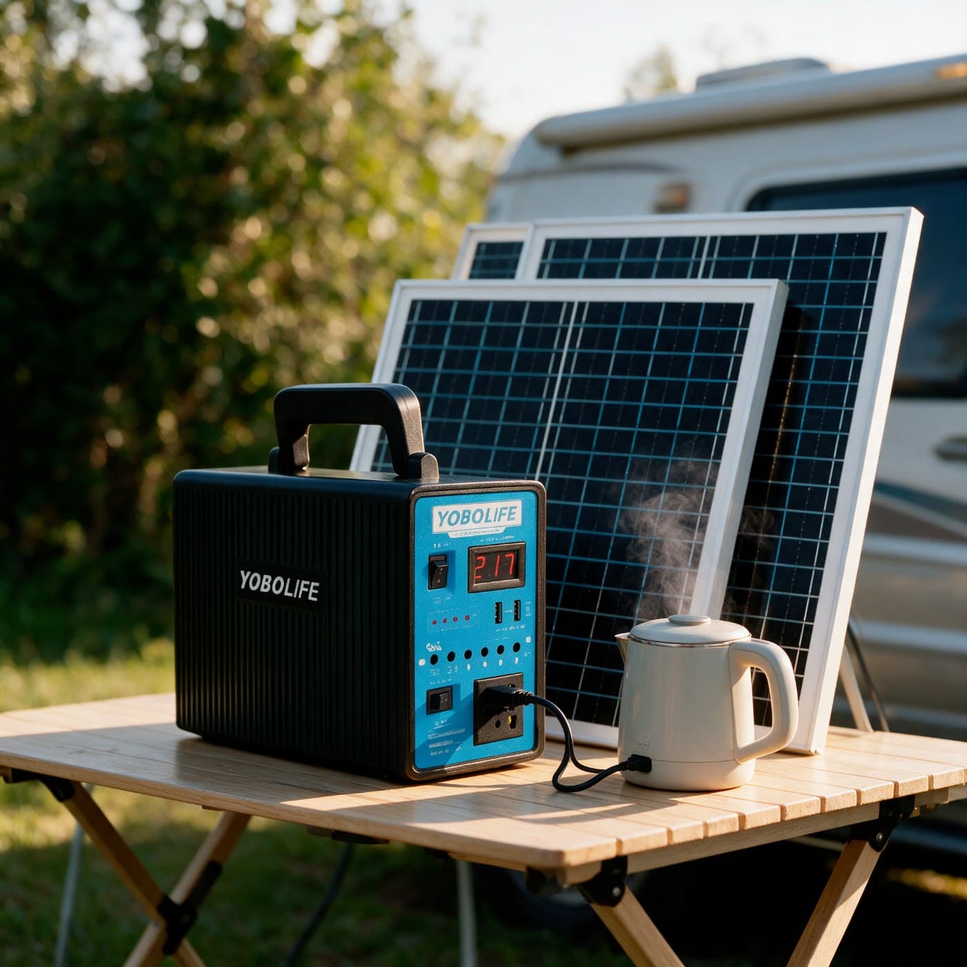 Портативна зарядна станція 300W YOBOlife LM-9300 — фото 2