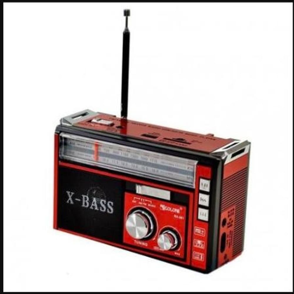 Радіоприймач GOLON RX-382 з MP3, USB + ліхтарик