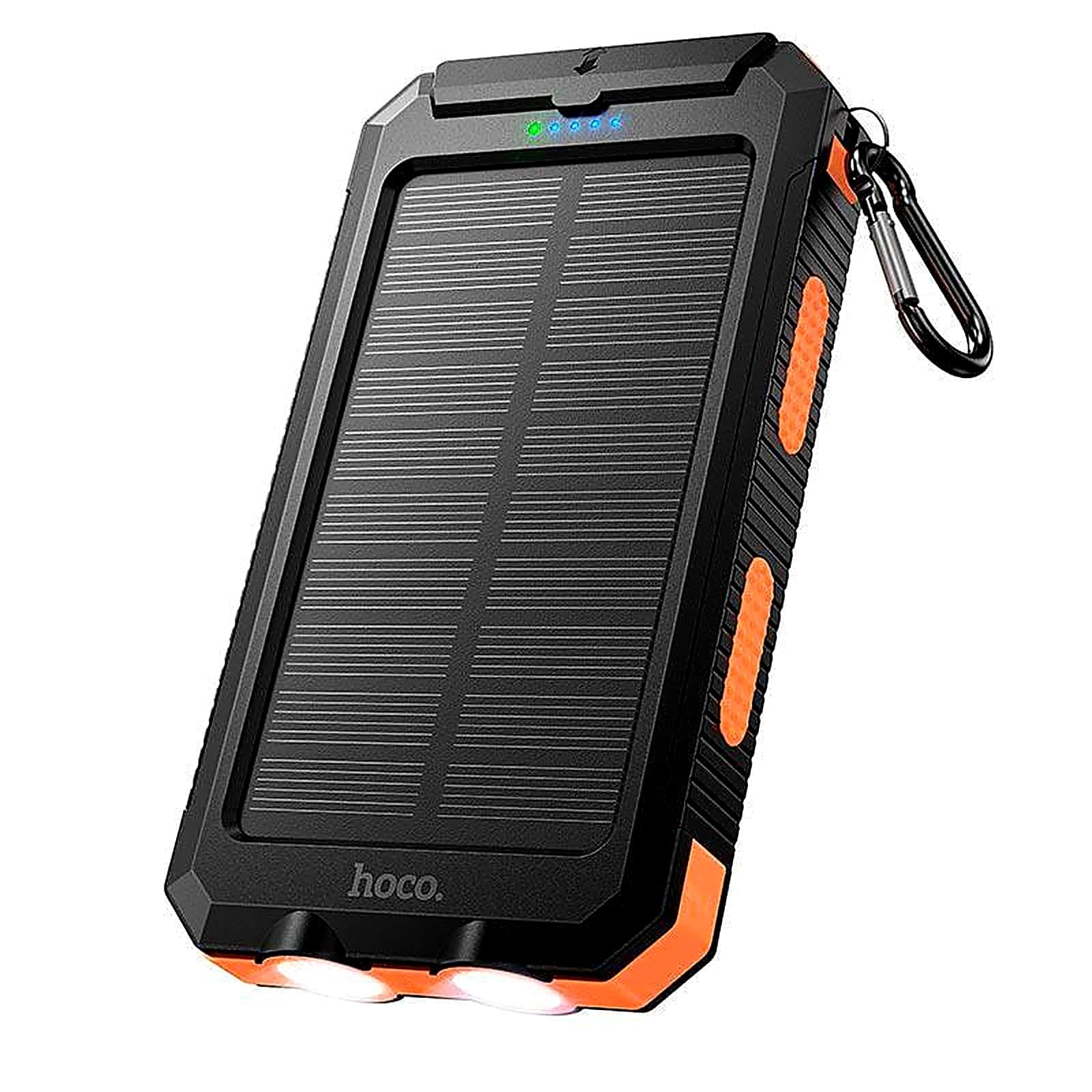 Повербанк HOCO J164 Platinum 8000mAh із сонячною панеллю