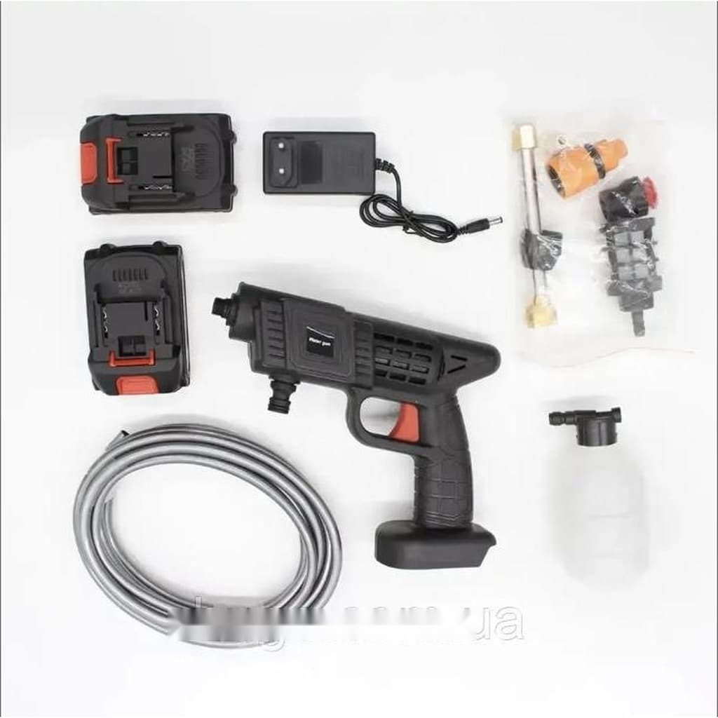Мийка високого тиску 48V Water Gun (акумуляторна) — фото 3