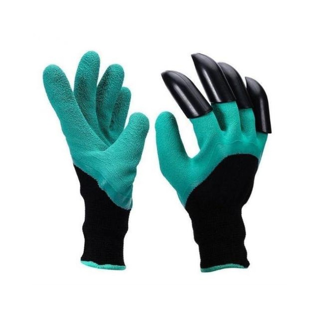 Садові рукавички з кігтями Garden Genie Gloves