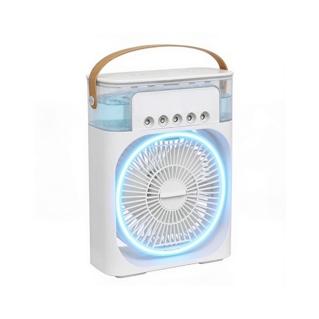 Вентилятор-зволожувач Mini Fan FS-03 LED Type-C